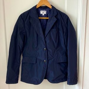 Padded navy blazer Uniqlo Ines de la Fressange